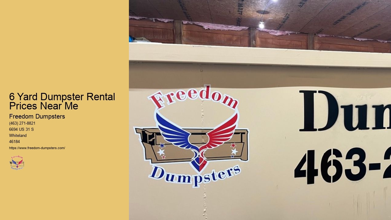 Dumpster Rental Sizes