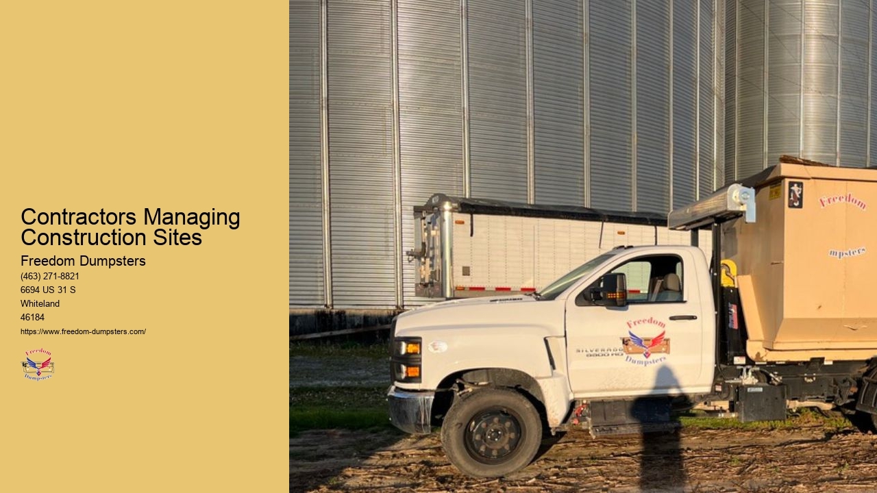 Contractors Managing Construction Sites