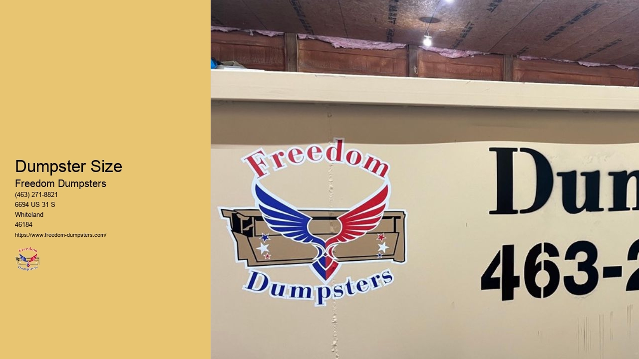 Dumpsters