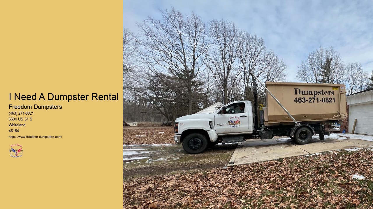 Rental Dumpster