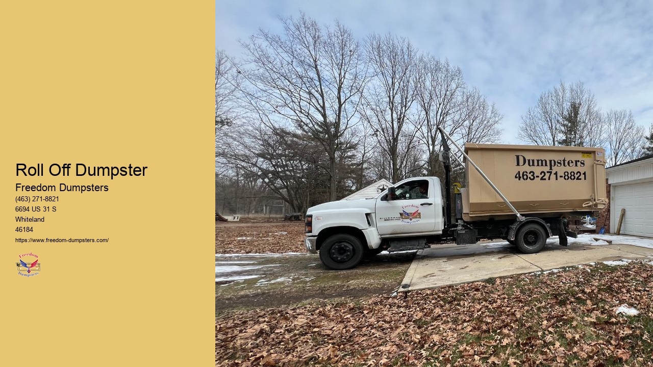 Yard Waste Dumpster Rental