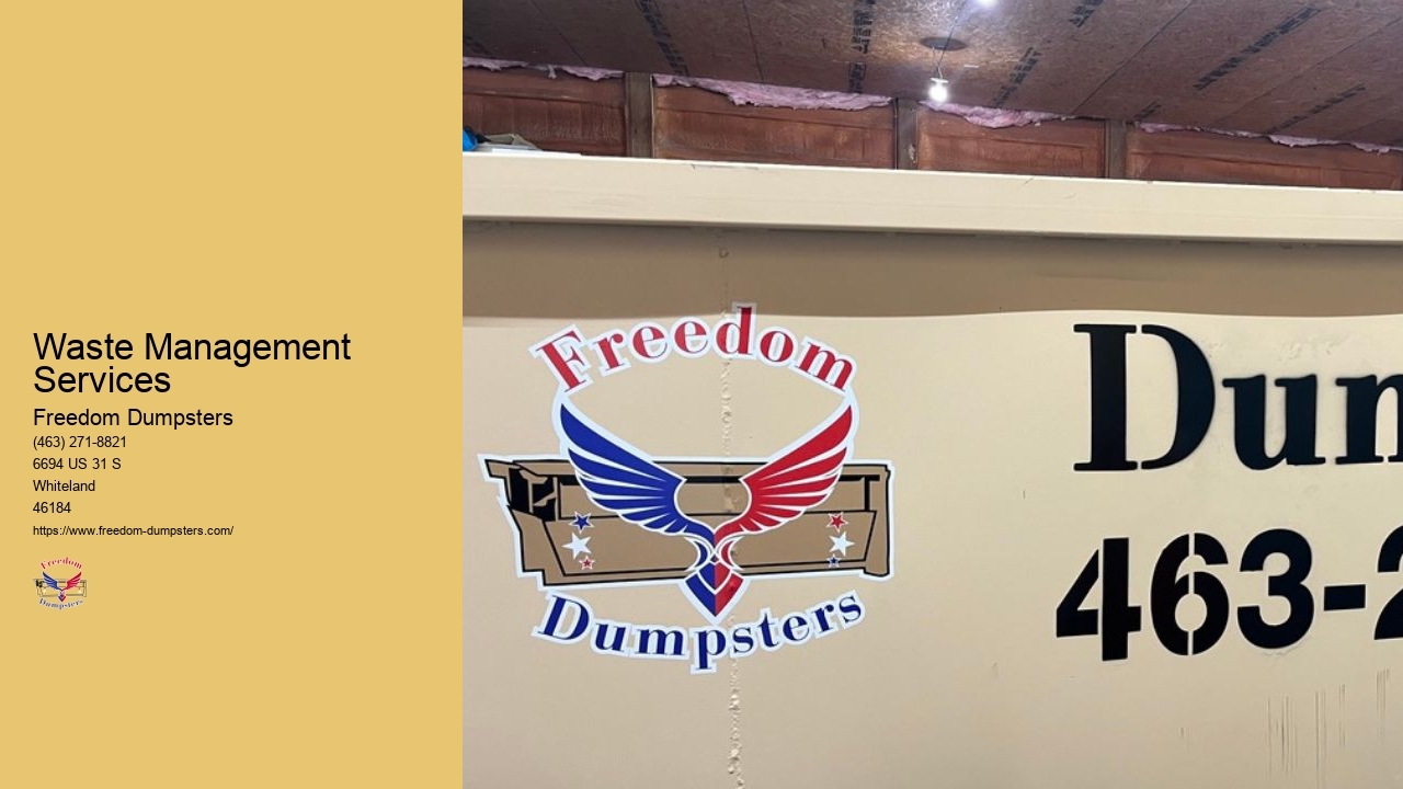 Yard Waste Dumpster Rental